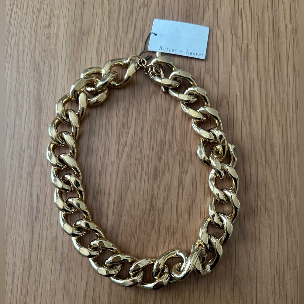 Banana Republic AUREUS + ARGENT Gold Chain Necklace